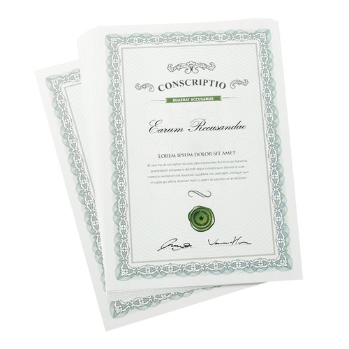 Certificats, A4 2