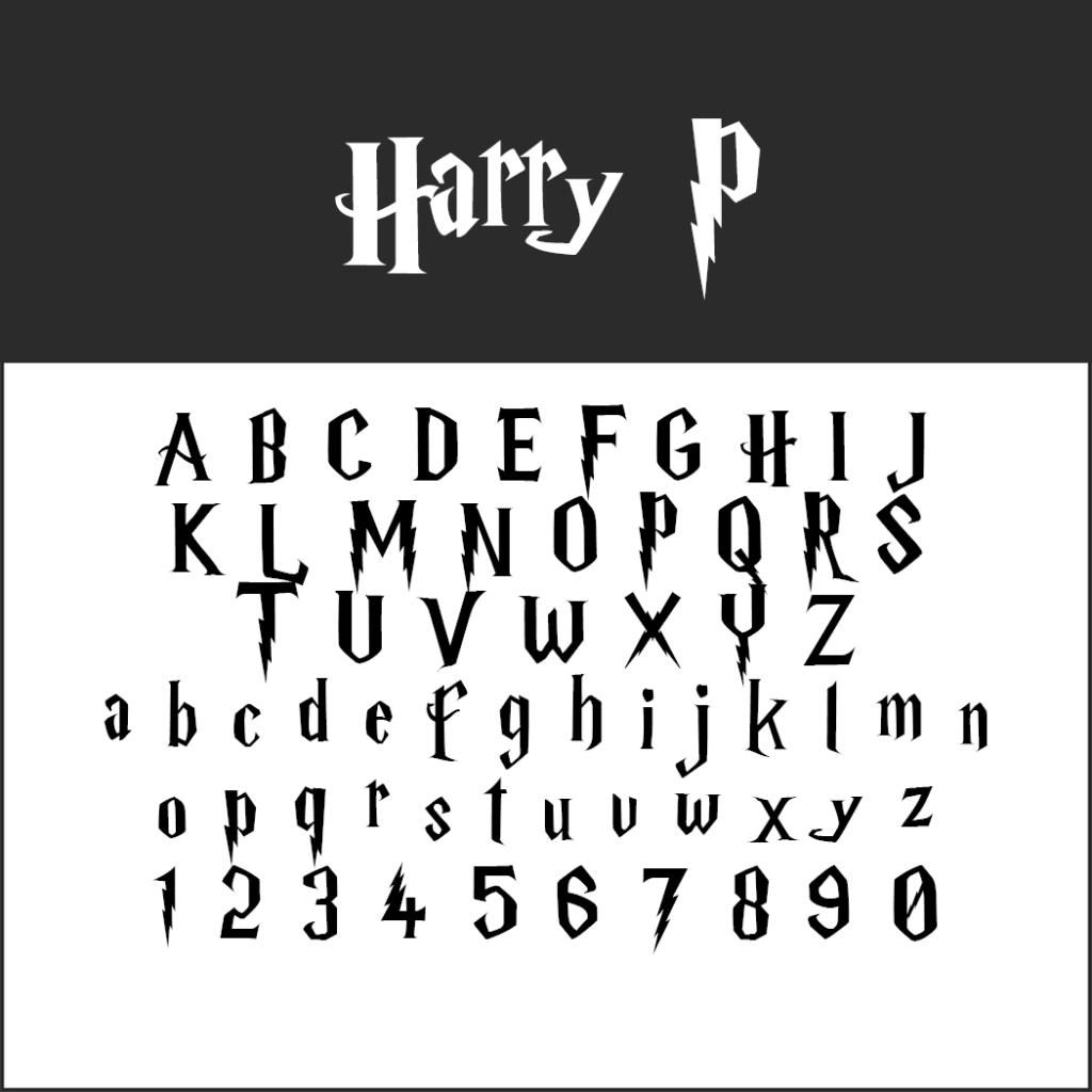 harry potter fonts free download